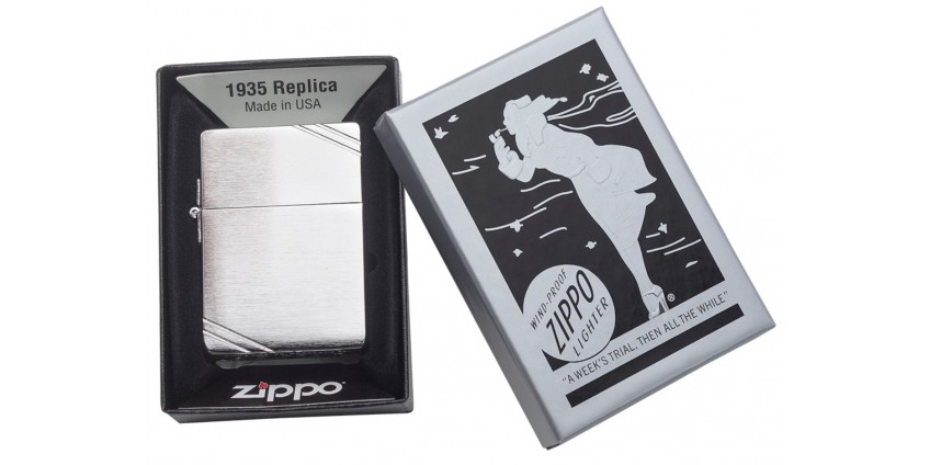 Replica 1935. Особенность формы зажигалки Zippo ( 1 часть).