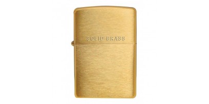 Покрытие оригинальных зажигалок Zippo( часть 5). Solid Brass