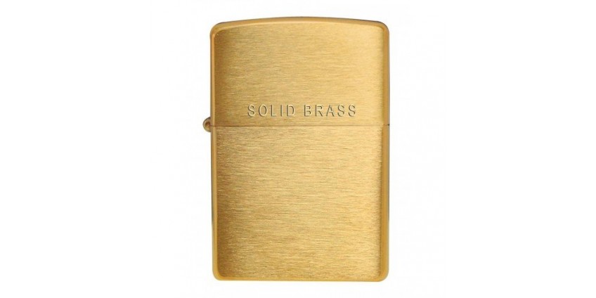 Покрытие оригинальных зажигалок Zippo( часть 5). Solid Brass